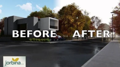 Rendering Before and After