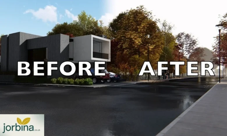 Rendering Before and After