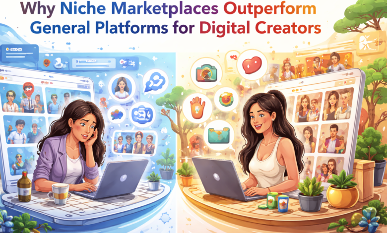 Why Niche Marketplaces Outperform General Platforms for Digital Creators