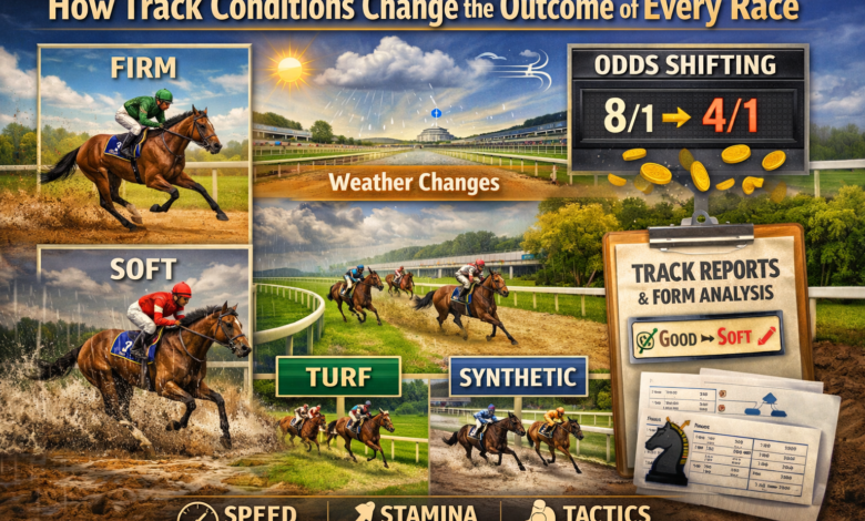 How Track Conditions Change the Outcome of Every Race