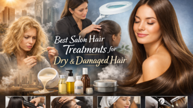 Best Salon Hair Treatments for Dry and Damaged Hair