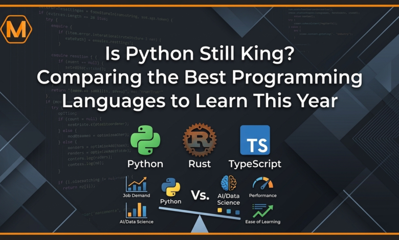 Is Python Still King? Comparing the Best Programming Languages to Learn This Year